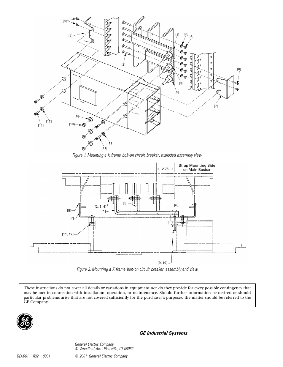 GE Industrial Solutions Spectra Series Power Panelboards AMCB2KM and AMCB3KM User Manual | Page 2 / 2