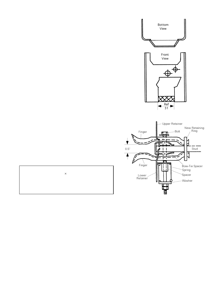 Stud shield modification, Remounting primary disconnects, Modification of the lower stud shields | Primary disconnect modification for ak-15 breakers | GE Industrial Solutions ProTrip Conversion Kits AK-15, AK-25, and AKU-25 User Manual | Page 15 / 20