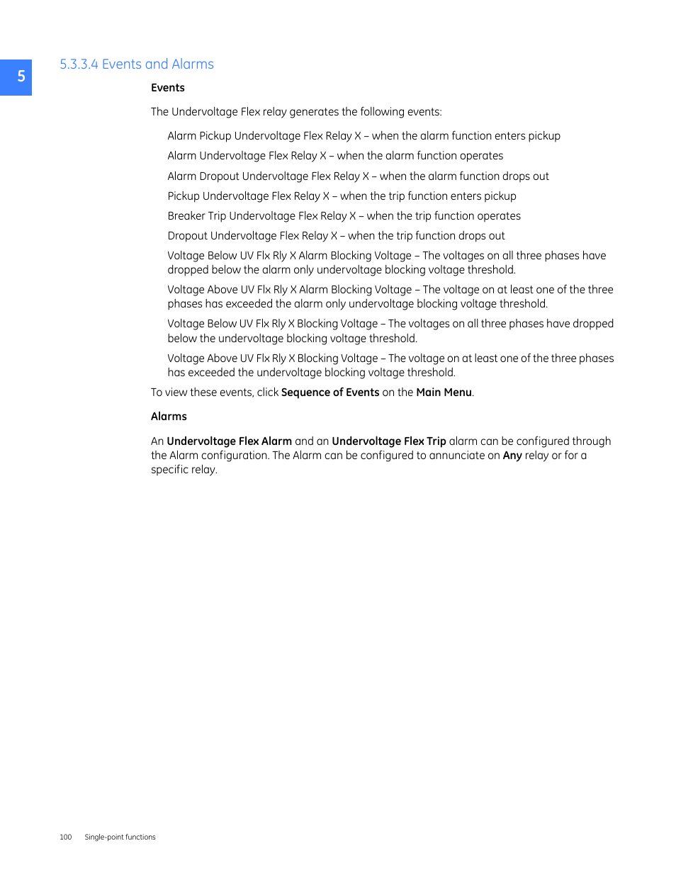 4 events and alarms | GE Industrial Solutions Entellisys 5.0 User Manual User Manual | Page 100 / 310