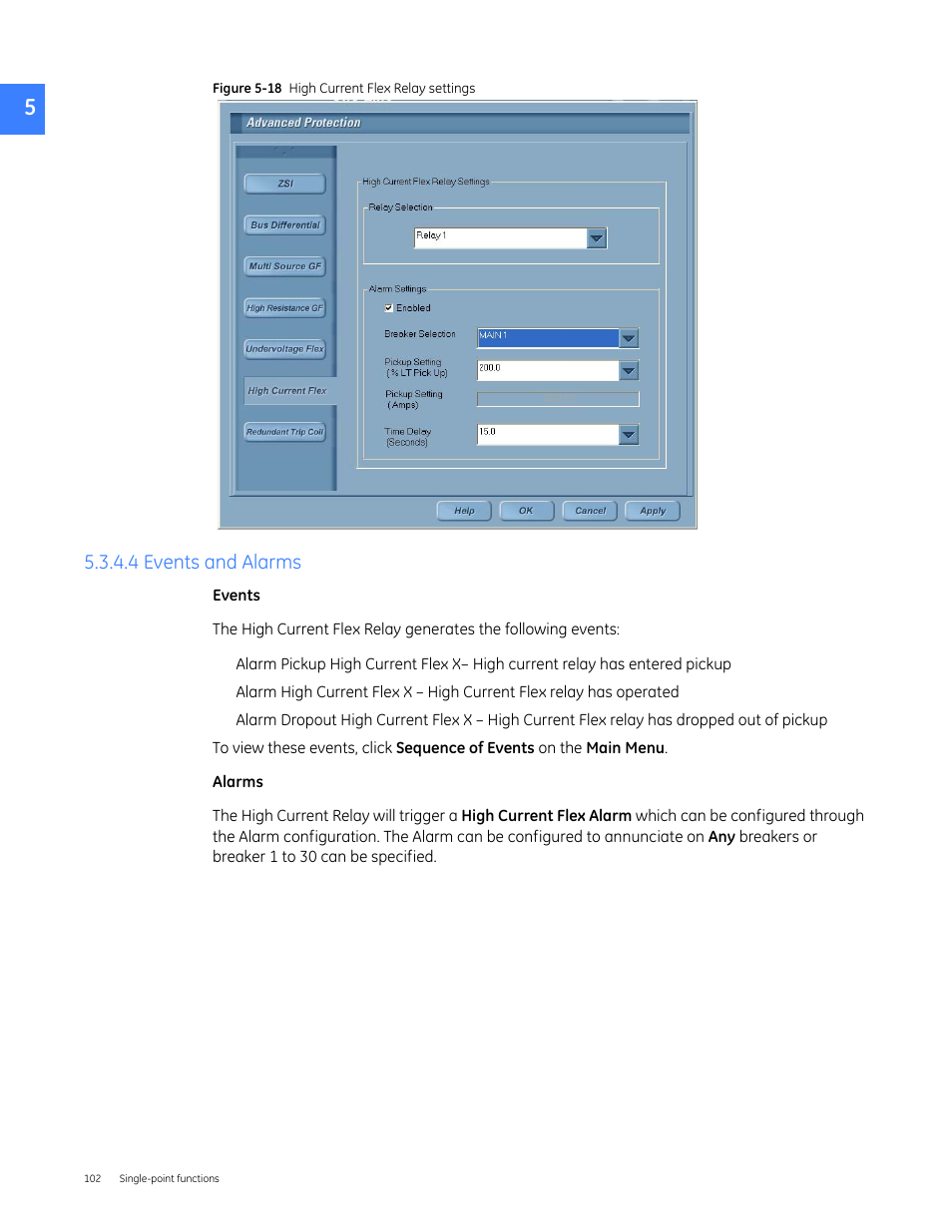 4 events and alarms | GE Industrial Solutions Entellisys 5.0 User Manual User Manual | Page 102 / 310