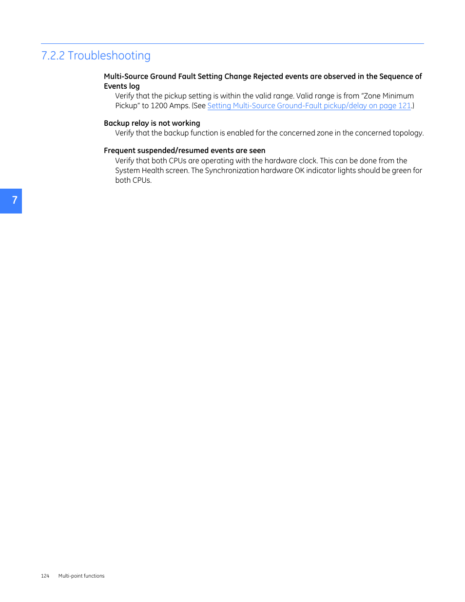 2 troubleshooting | GE Industrial Solutions Entellisys 5.0 User Manual User Manual | Page 124 / 310