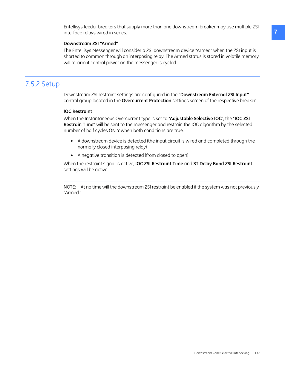 2 setup | GE Industrial Solutions Entellisys 5.0 User Manual User Manual | Page 137 / 310