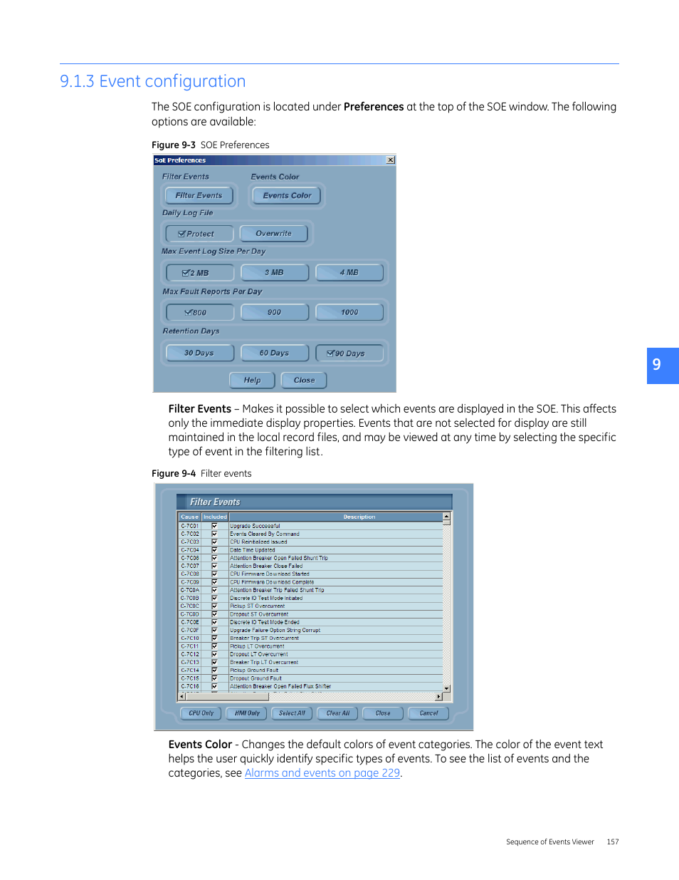 3 event configuration | GE Industrial Solutions Entellisys 5.0 User Manual User Manual | Page 161 / 310