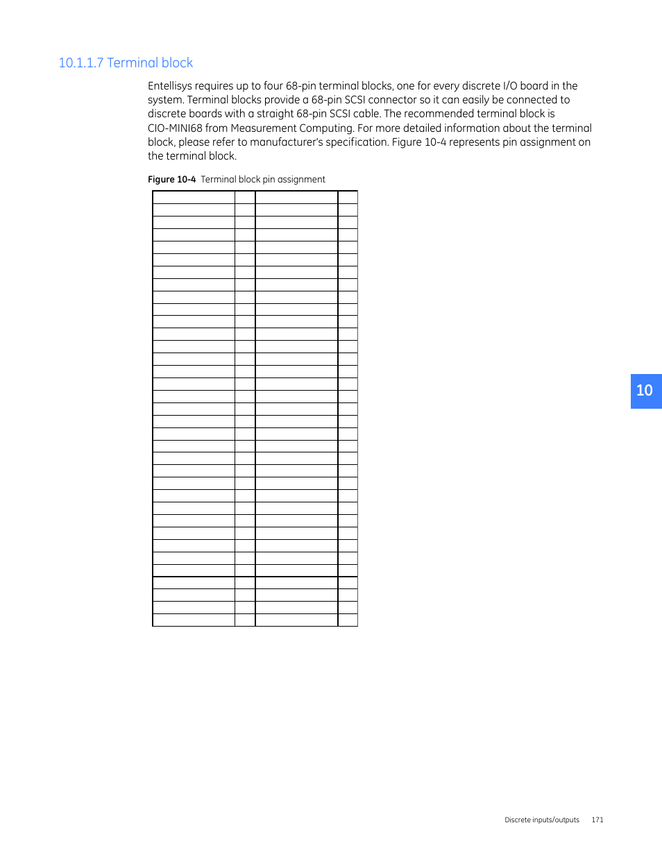 7 terminal block | GE Industrial Solutions Entellisys 5.0 User Manual User Manual | Page 175 / 310
