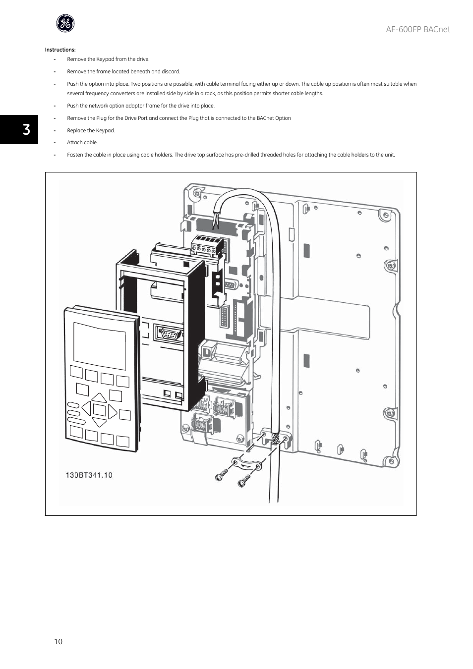 Af-600fp bacnet | GE Industrial Solutions AF-600 FP BACnet User Manual | Page 11 / 47
