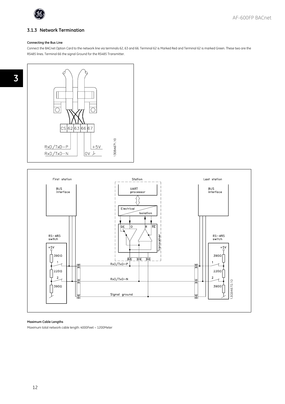 GE Industrial Solutions AF-600 FP BACnet User Manual | Page 13 / 47