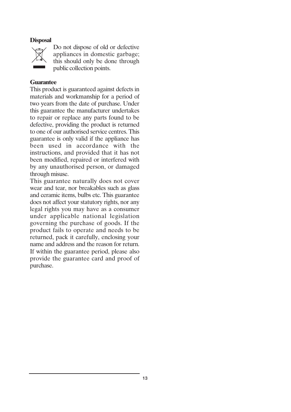 SEVERIN EZ 7401 User Manual | Page 13 / 66
