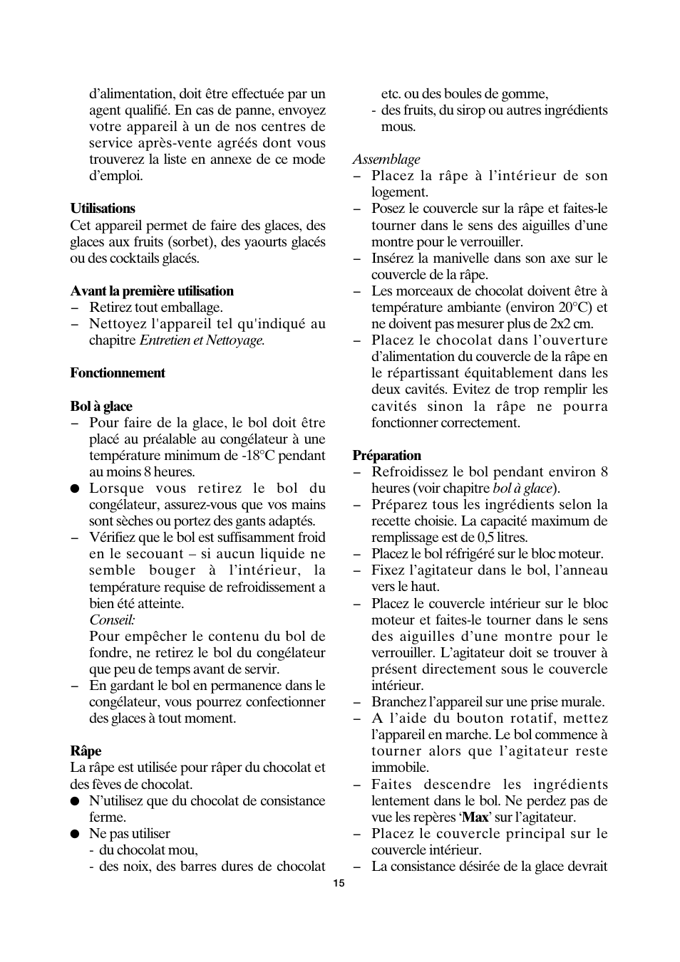 SEVERIN EZ 7401 User Manual | Page 15 / 66