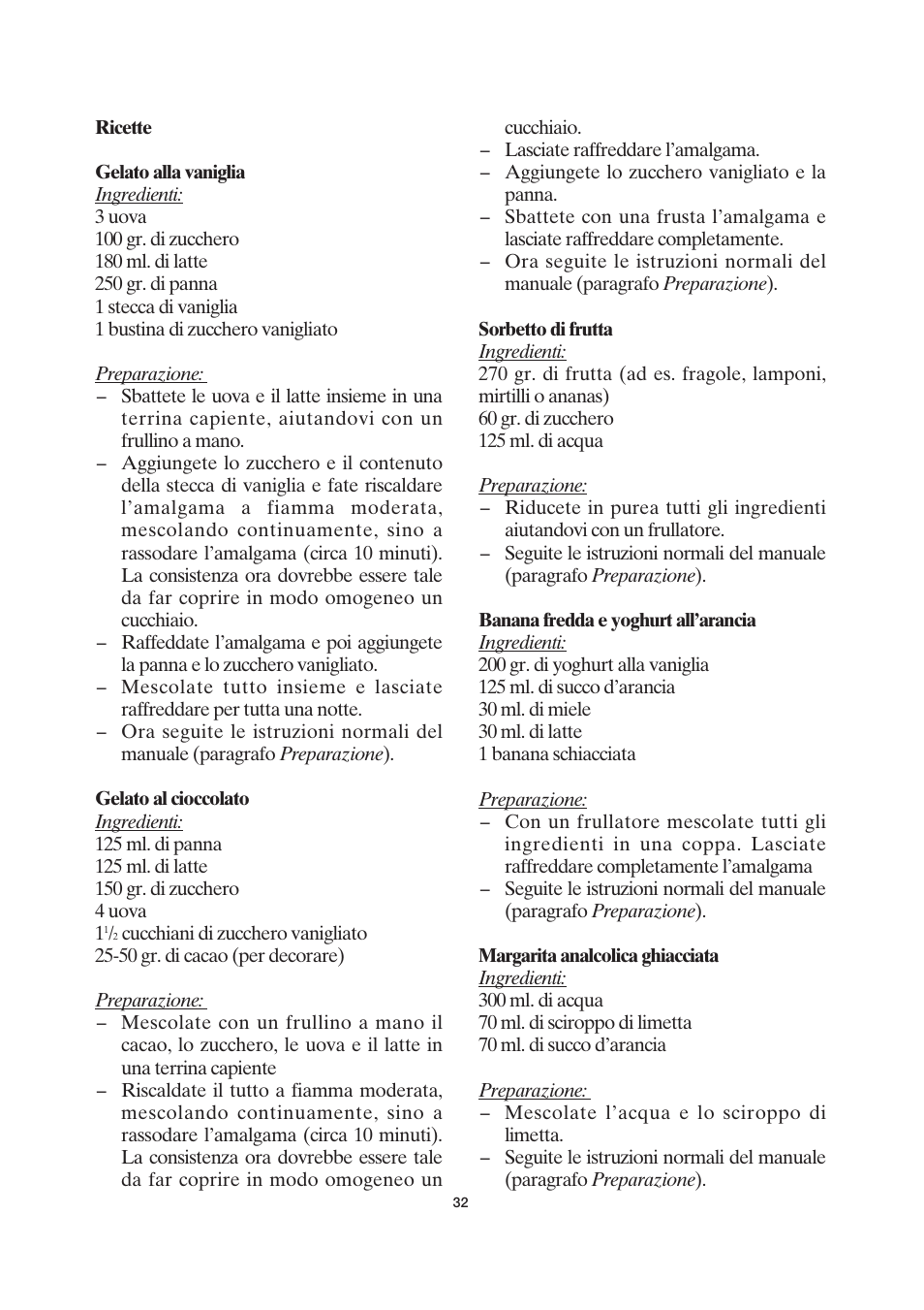 SEVERIN EZ 7401 User Manual | Page 32 / 66