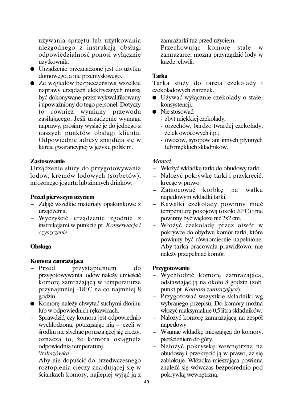 SEVERIN EZ 7401 User Manual | Page 49 / 66