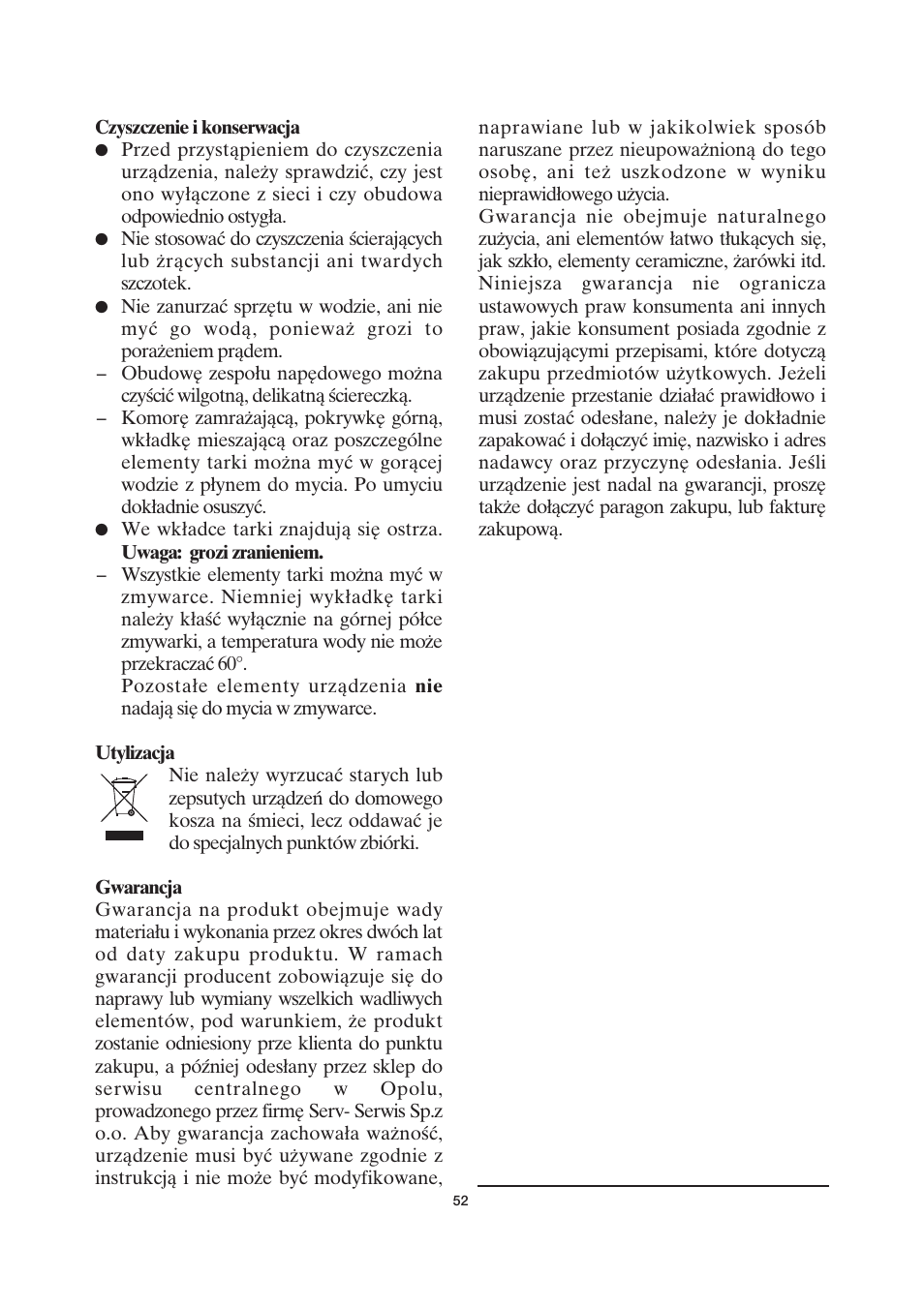 SEVERIN EZ 7401 User Manual | Page 52 / 66