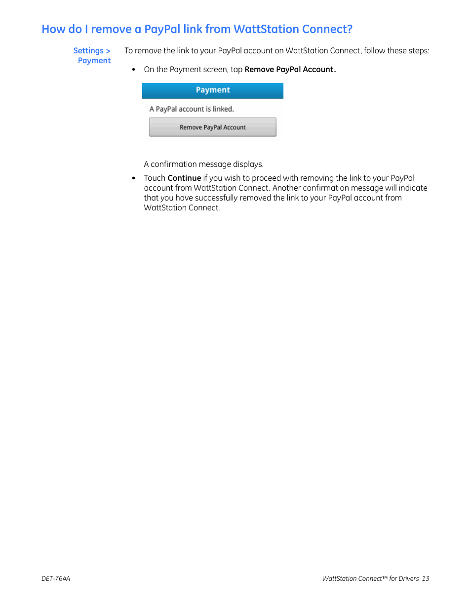 GE Industrial Solutions WattStation Connect Driver Second Edition (Android) User Manual | Page 15 / 31