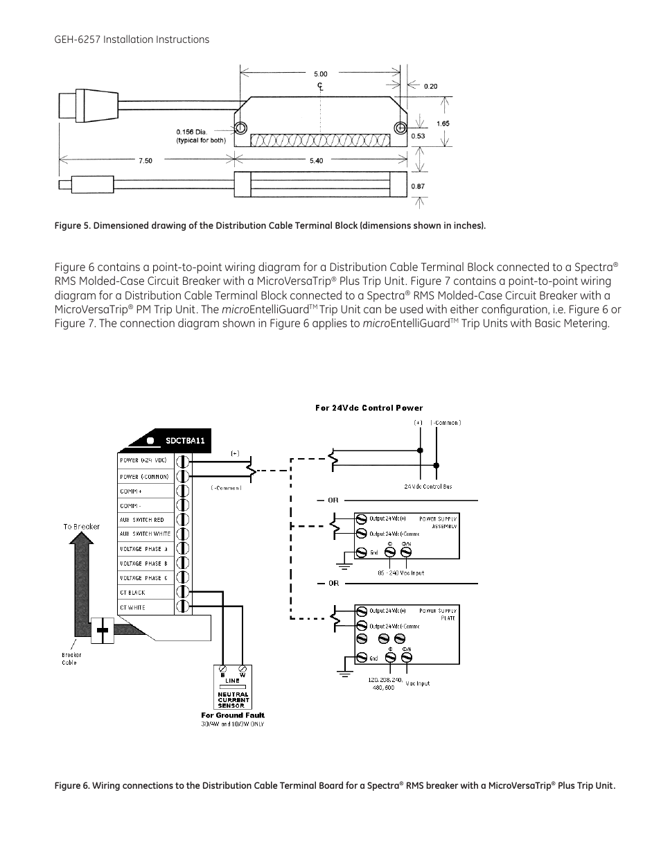 GE Industrial Solutions SDCTBA11 User Manual | Page 5 / 8