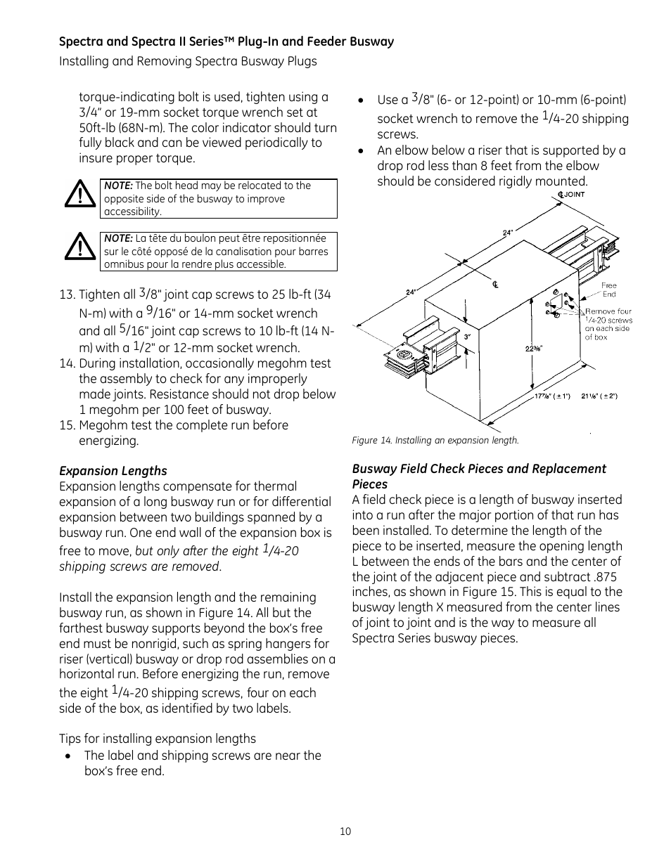 GE Industrial Solutions Spectra II Series Plug-in and Feeder Busway with BlueCoat Epoxy Insulation System User Manual | Page 12 / 34