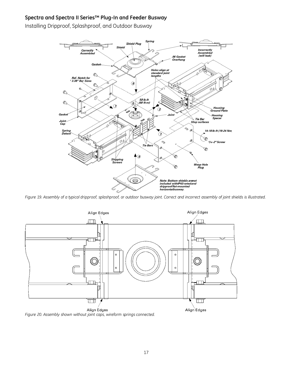 GE Industrial Solutions Spectra II Series Plug-in and Feeder Busway with BlueCoat Epoxy Insulation System User Manual | Page 19 / 34