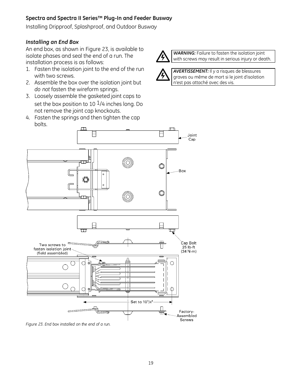 GE Industrial Solutions Spectra II Series Plug-in and Feeder Busway with BlueCoat Epoxy Insulation System User Manual | Page 21 / 34