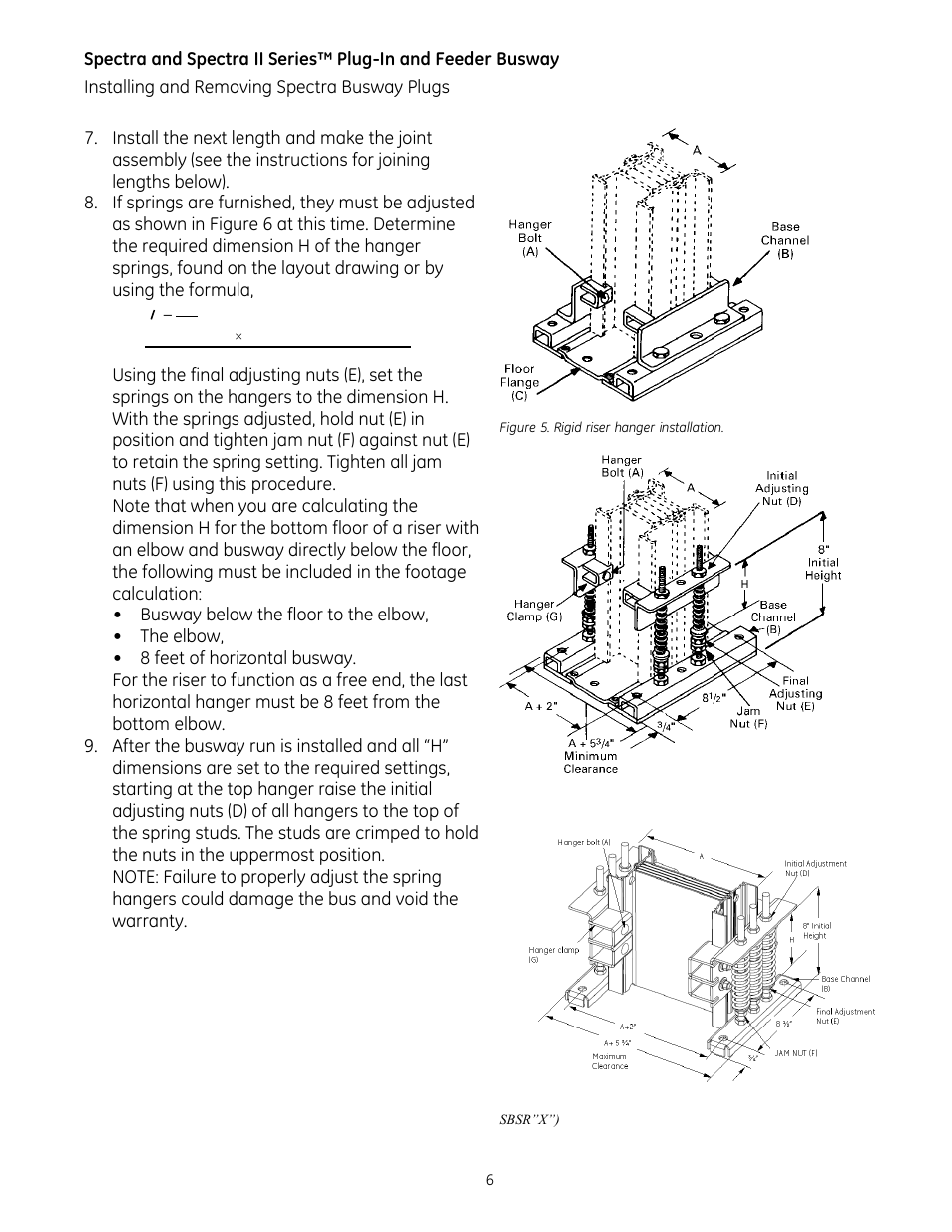 GE Industrial Solutions Spectra II Series Plug-in and Feeder Busway with BlueCoat Epoxy Insulation System User Manual | Page 8 / 34