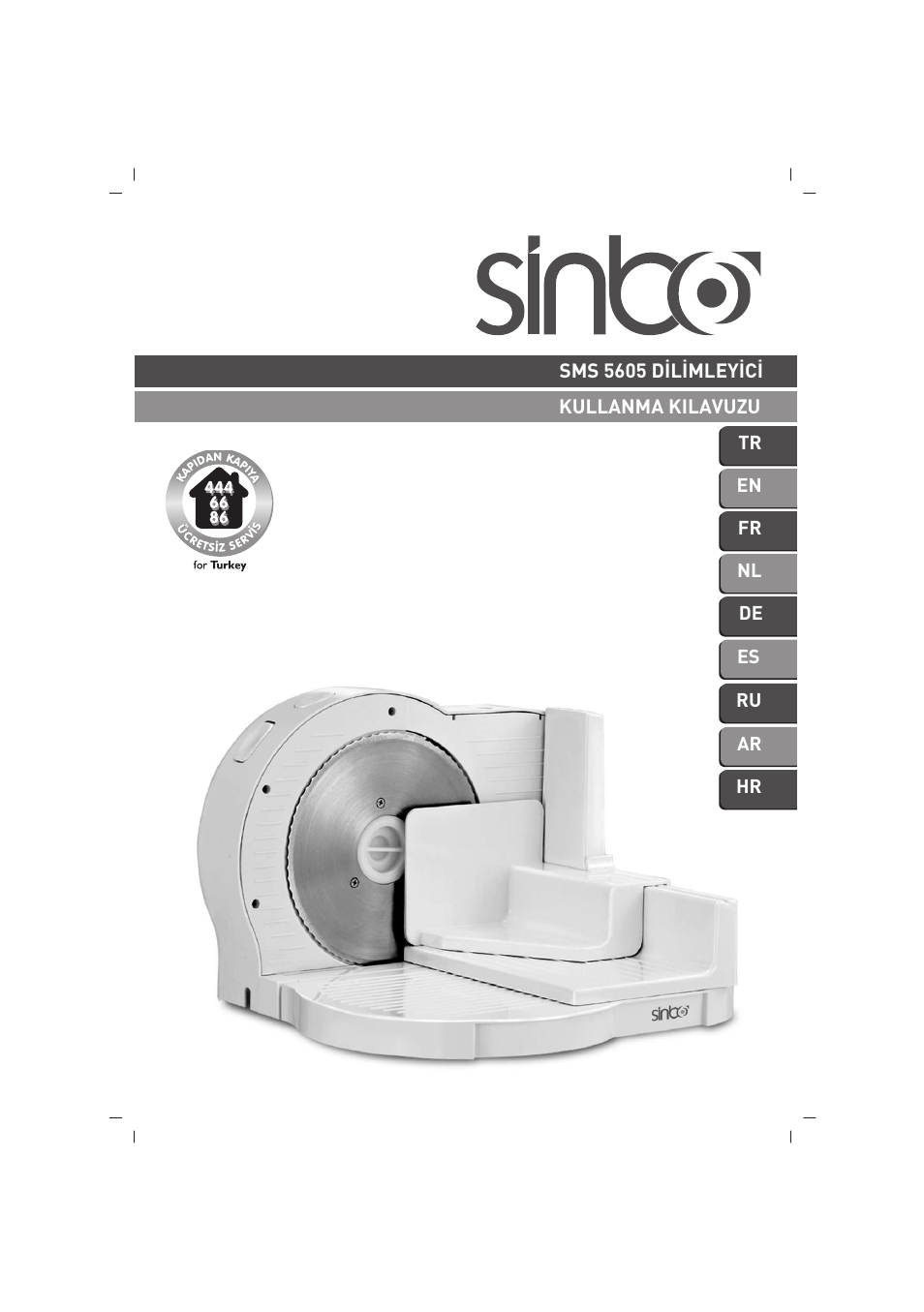 SINBO SMS 5605 User Manual | 43 pages