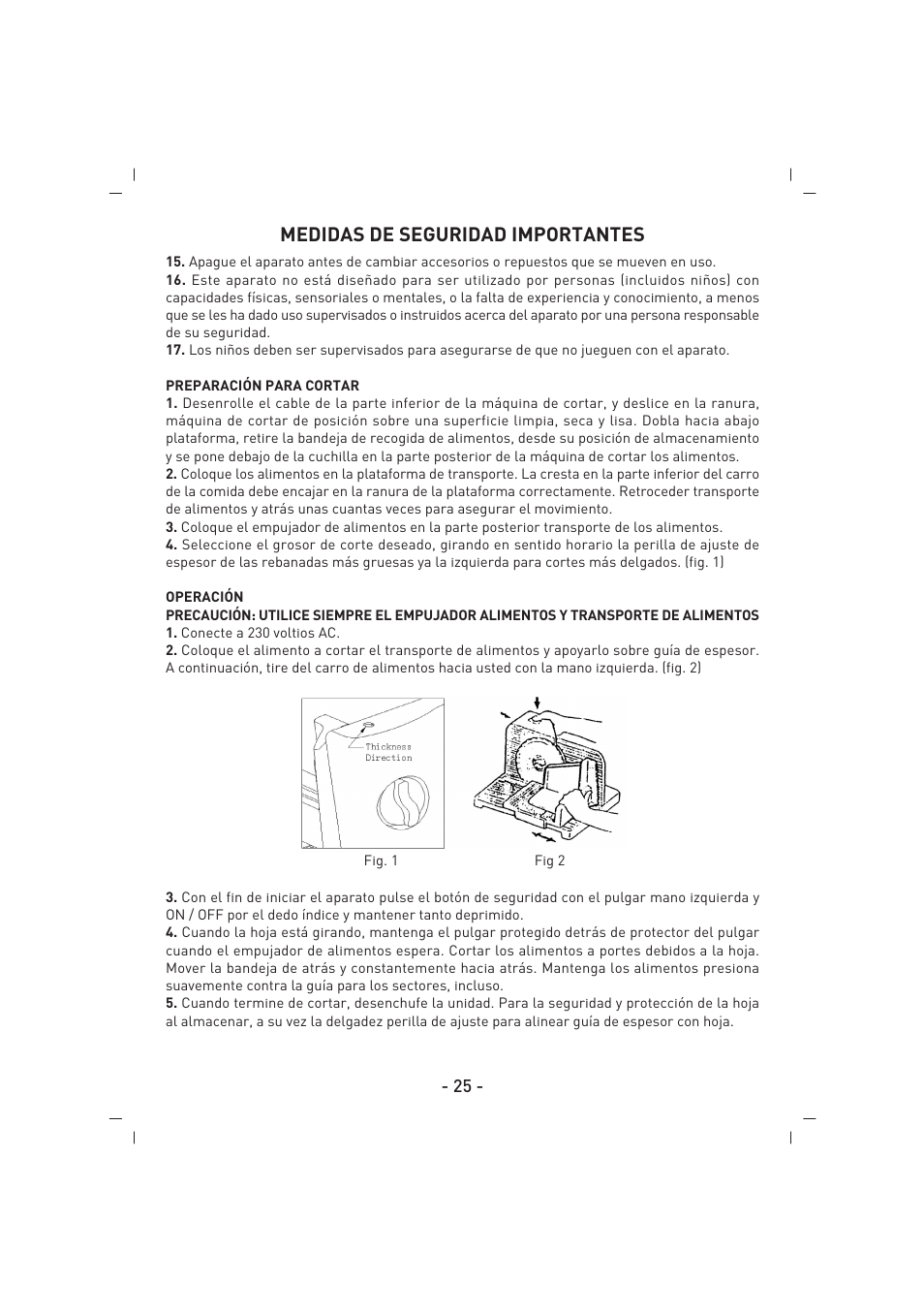 Medidas de seguridad importantes | SINBO SMS 5605 User Manual | Page 26 / 43