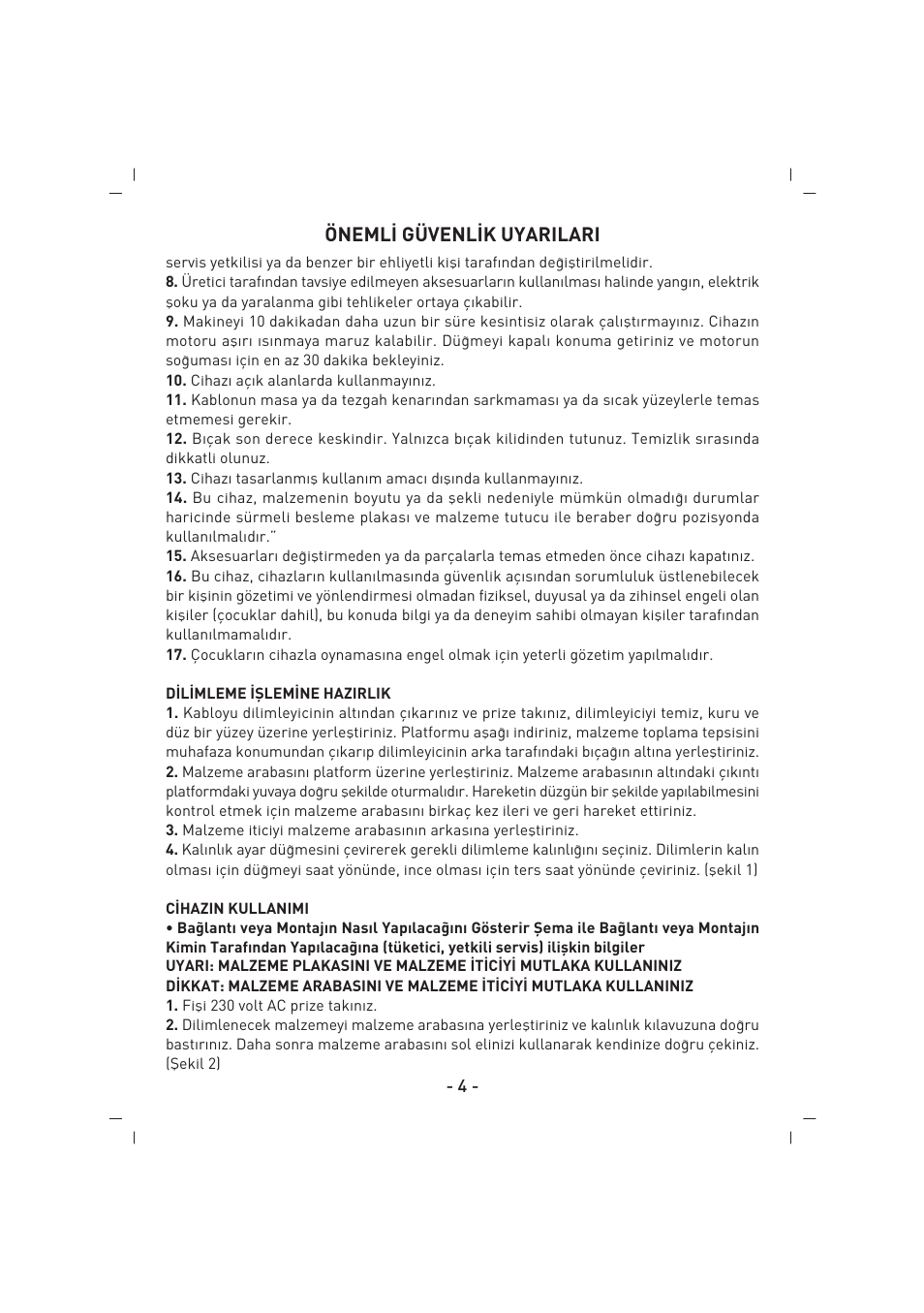 SINBO SMS 5605 User Manual | Page 5 / 43