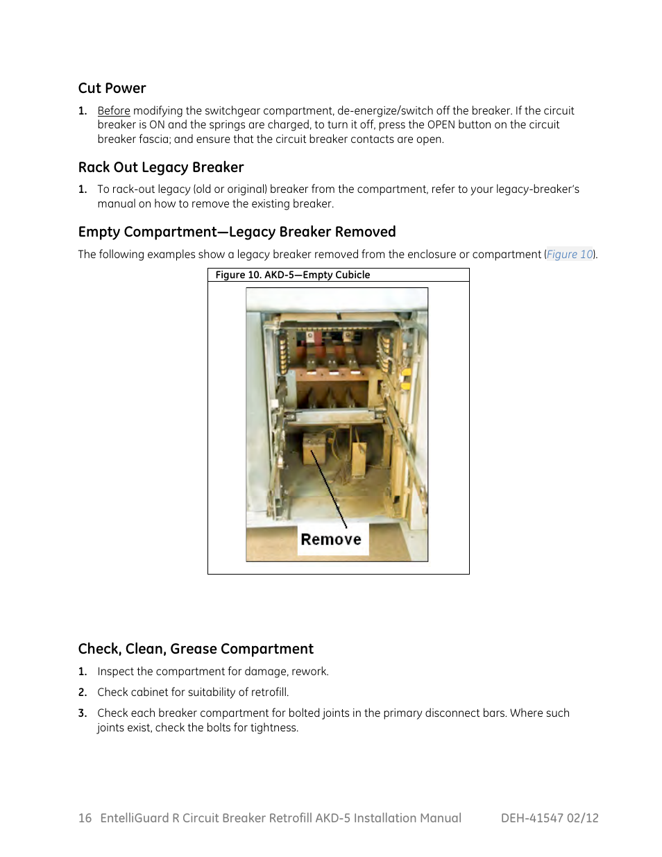 GE Industrial Solutions EntelliGuard R AKD-5 User Manual | Page 17 / 47