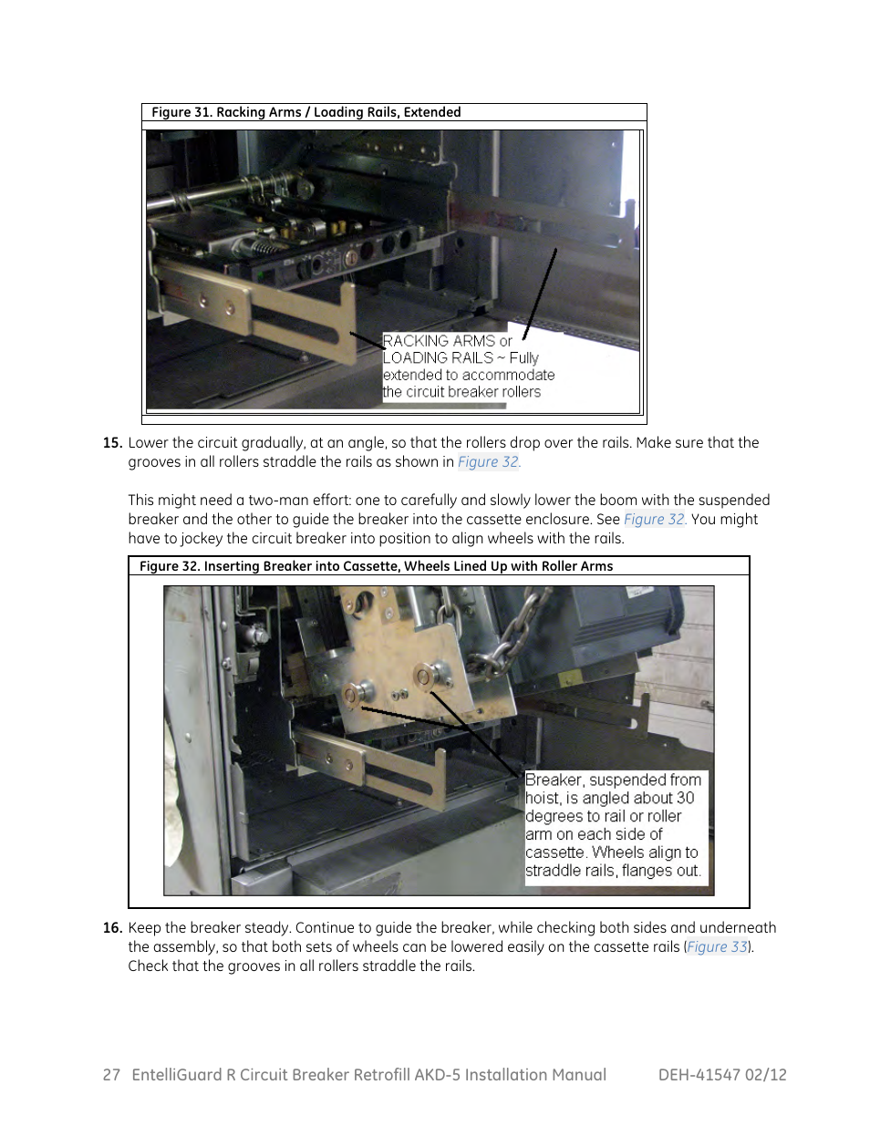 GE Industrial Solutions EntelliGuard R AKD-5 User Manual | Page 28 / 47