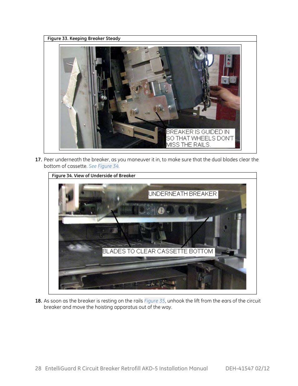 GE Industrial Solutions EntelliGuard R AKD-5 User Manual | Page 29 / 47