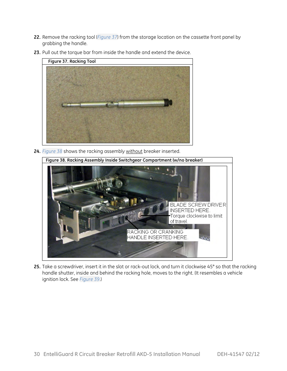 GE Industrial Solutions EntelliGuard R AKD-5 User Manual | Page 31 / 47