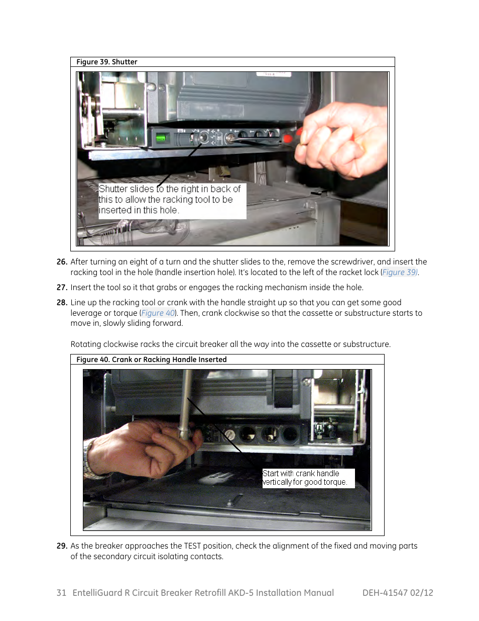 GE Industrial Solutions EntelliGuard R AKD-5 User Manual | Page 32 / 47