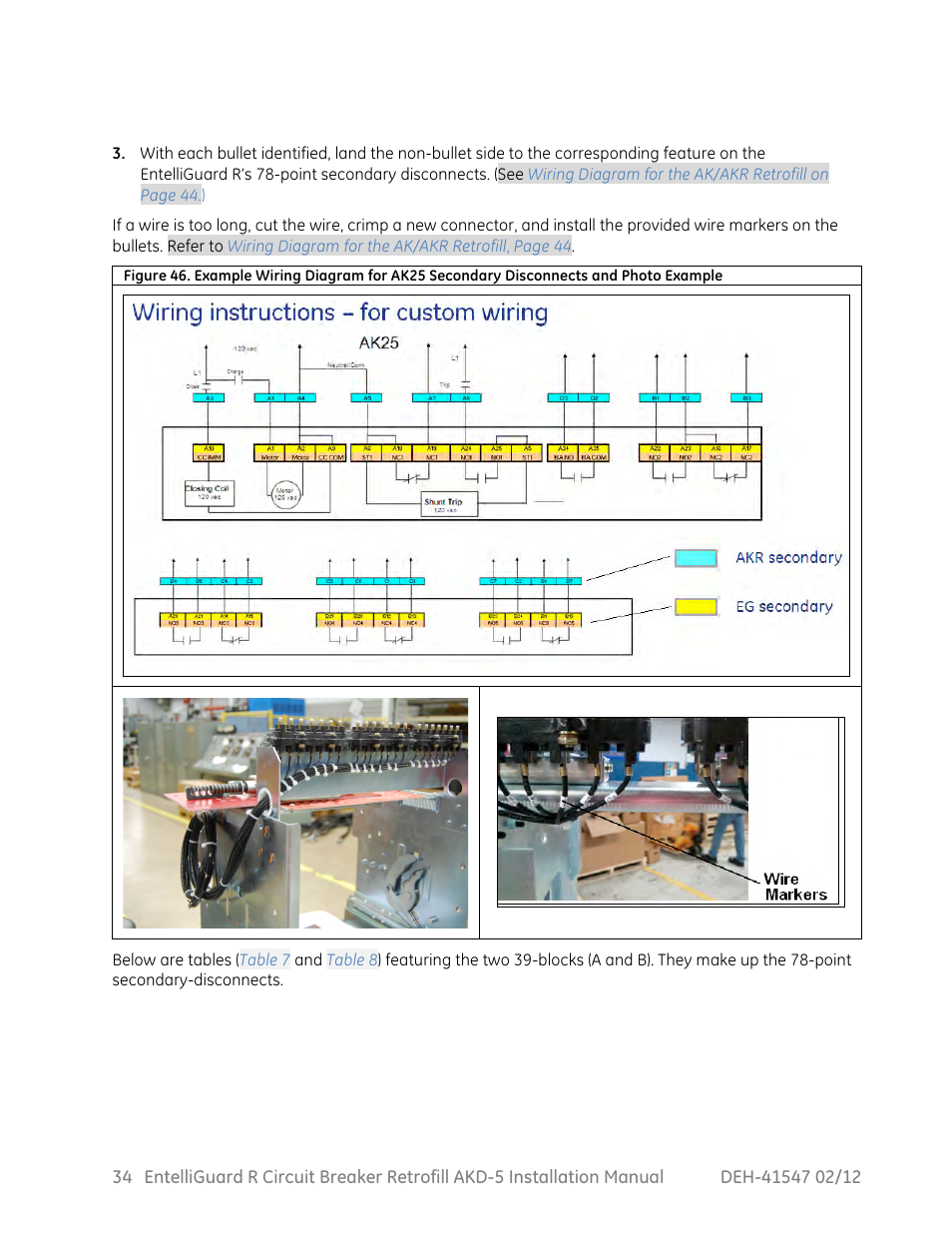 GE Industrial Solutions EntelliGuard R AKD-5 User Manual | Page 35 / 47