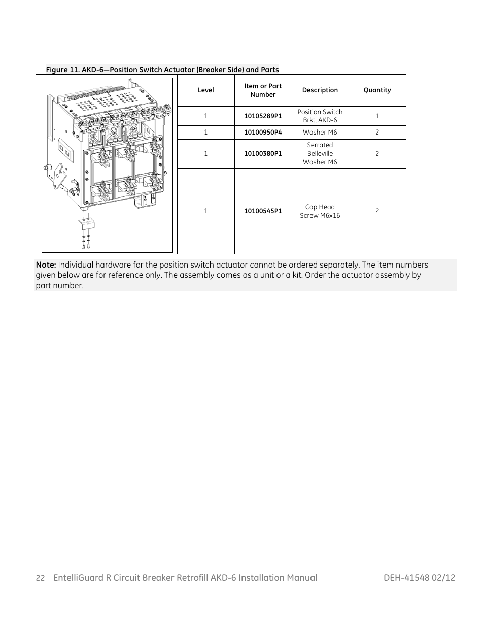 GE Industrial Solutions EntelliGuard R AKD-6 User Manual | Page 23 / 41