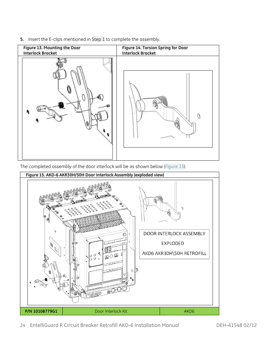 GE Industrial Solutions EntelliGuard R AKD-6 User Manual | Page 25 / 41