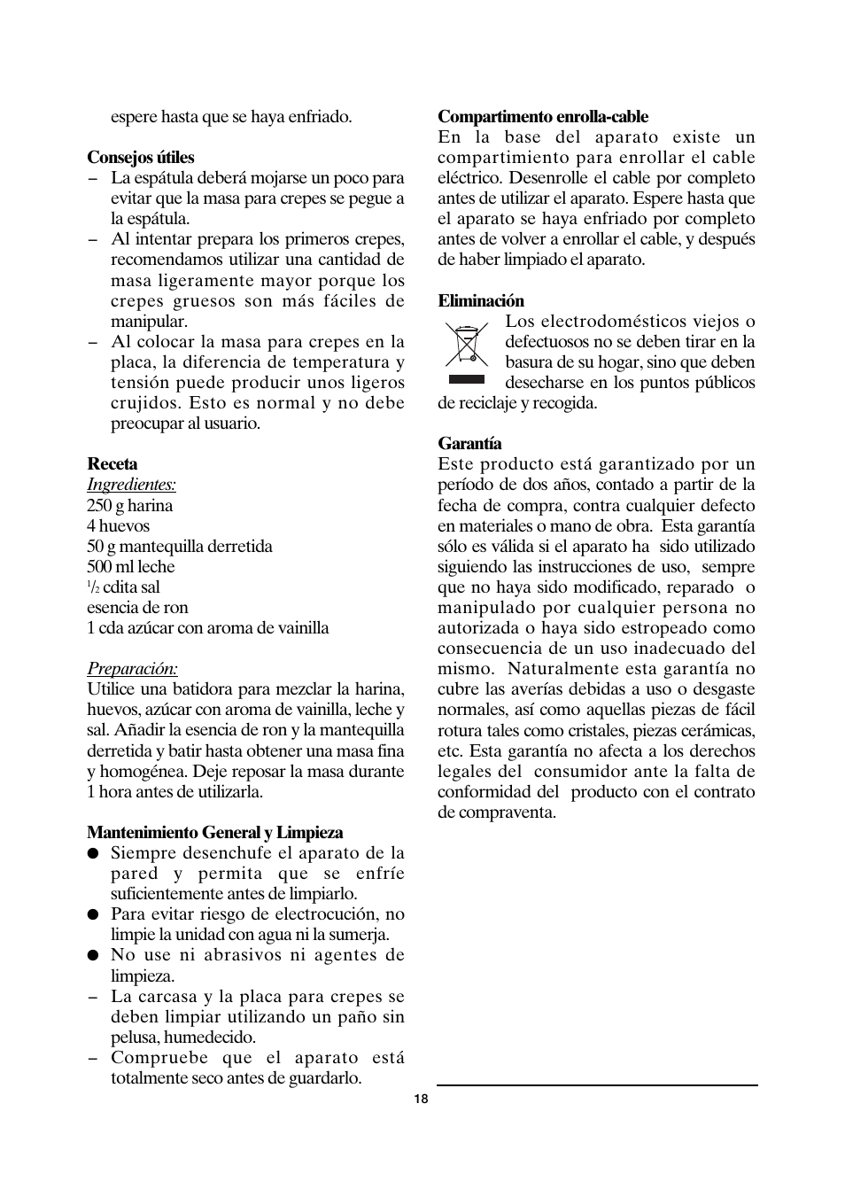 SEVERIN CM 2198 User Manual | Page 18 / 46