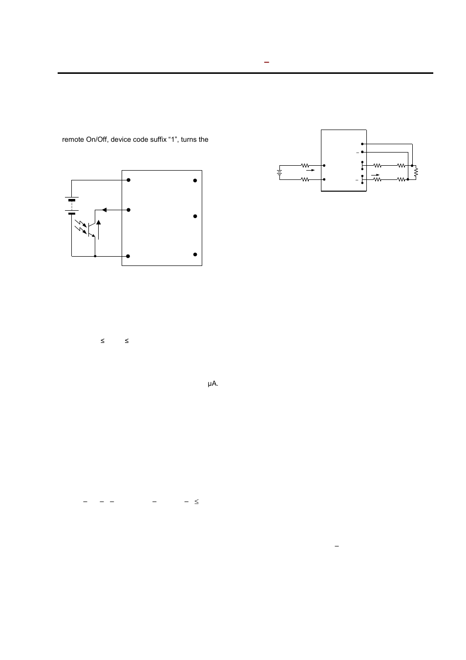 Feature description | GE Industrial Solutions ESTW015A0F Series User Manual | Page 7 / 17
