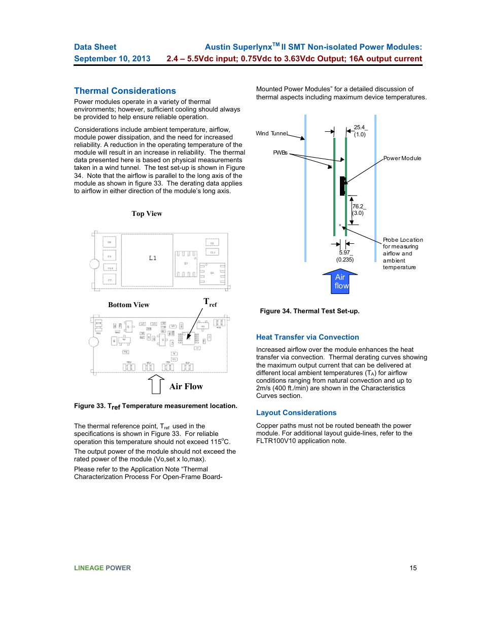 GE Industrial Solutions Austin SuperLynx II SMT User Manual | Page 15 / 21