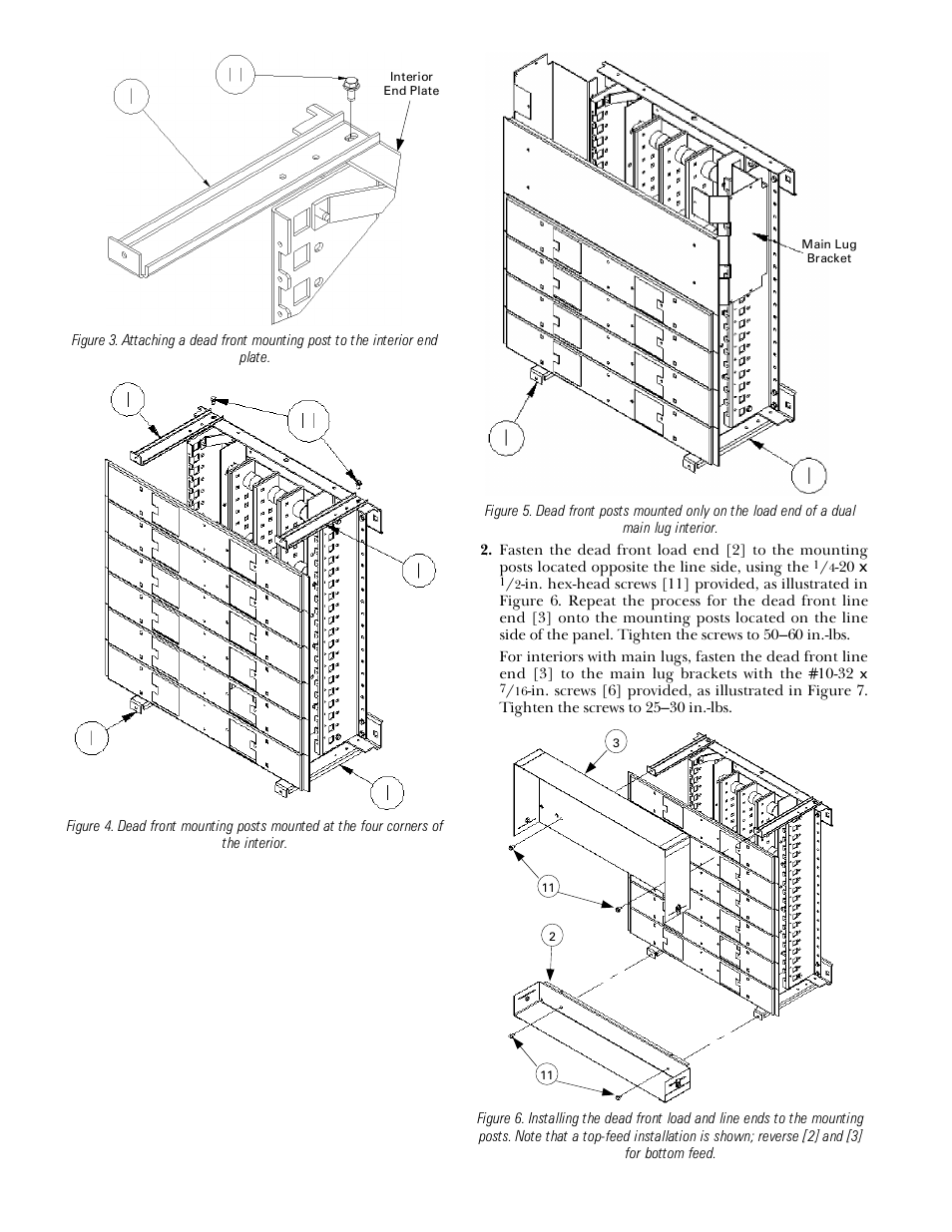GE Industrial Solutions Spectra Series ADF Dead Fronts & Type APF Door Fronts User Manual | Page 2 / 4