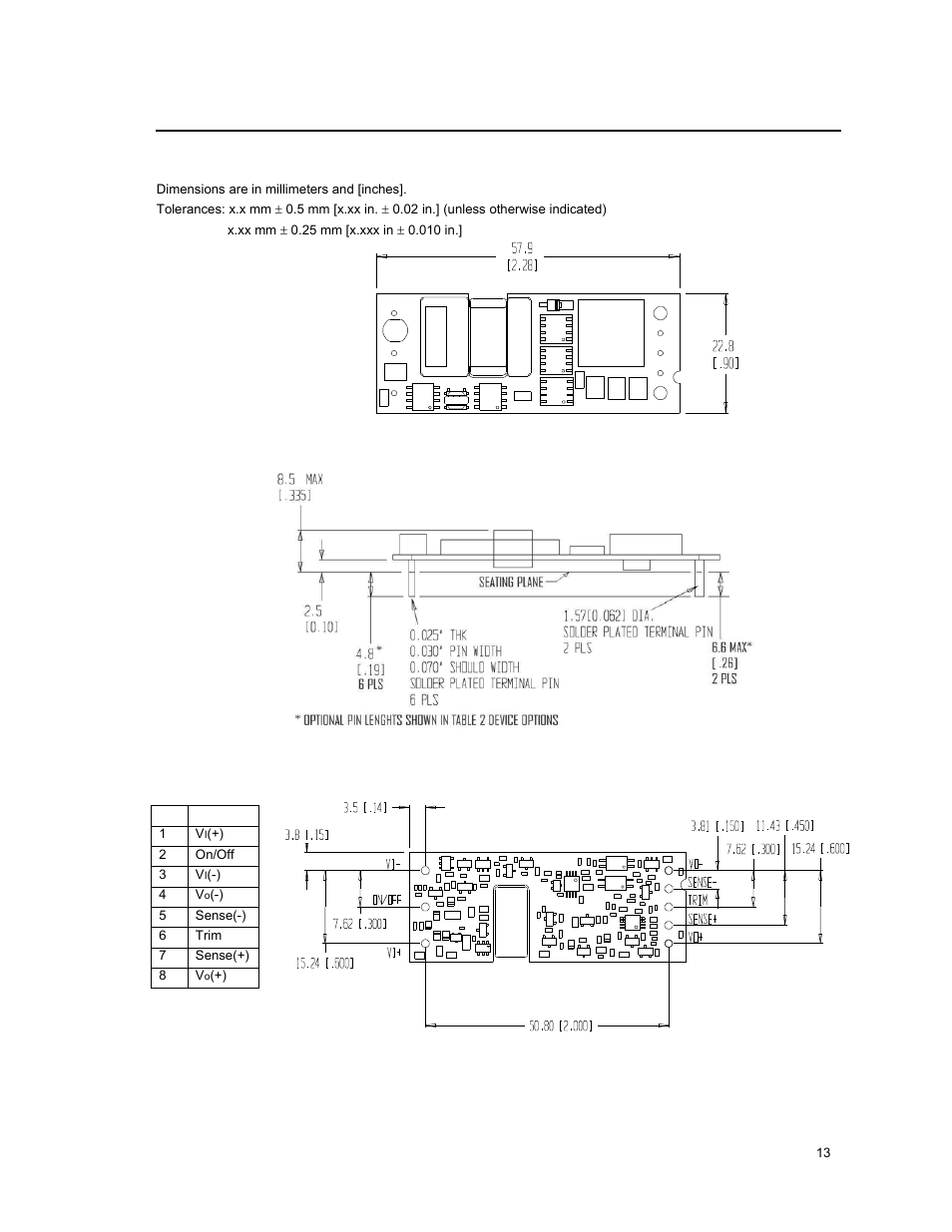 GE Industrial Solutions EQW006 Series User Manual | Page 13 / 19