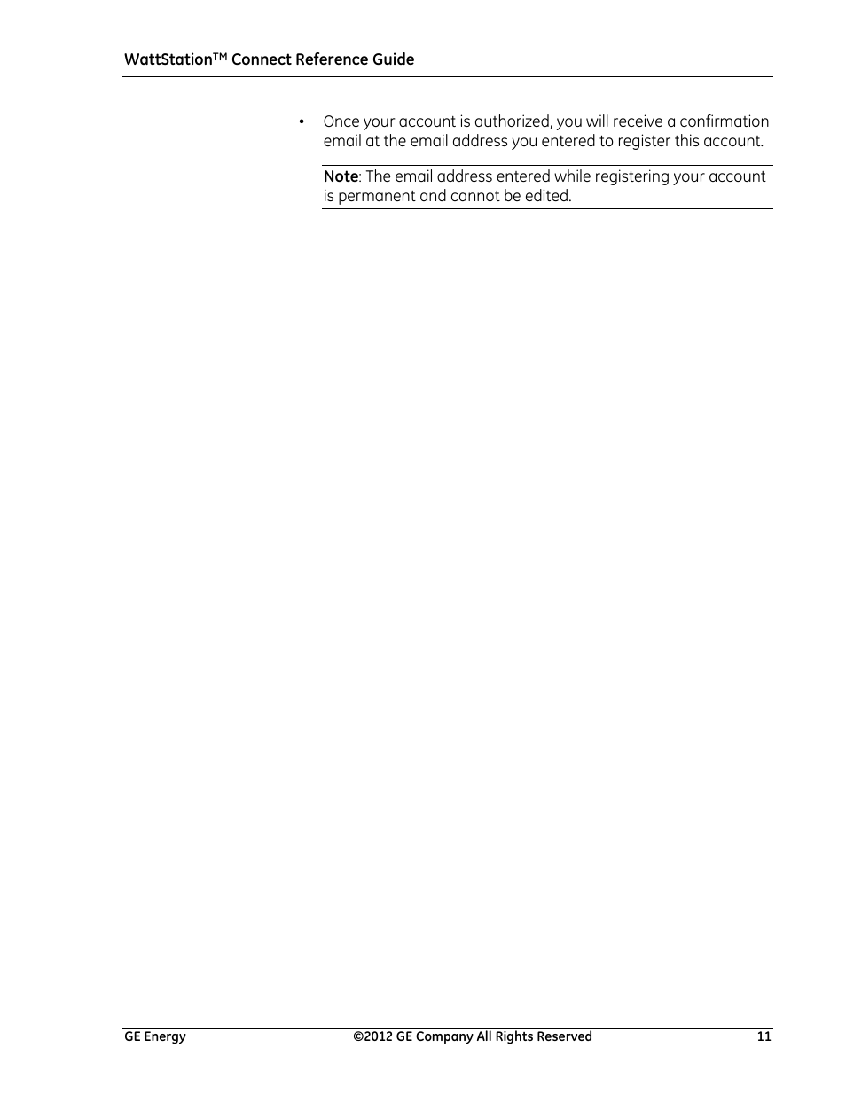 GE Industrial Solutions WattStation Connect Reference Guide for the Install User Manual | Page 11 / 27