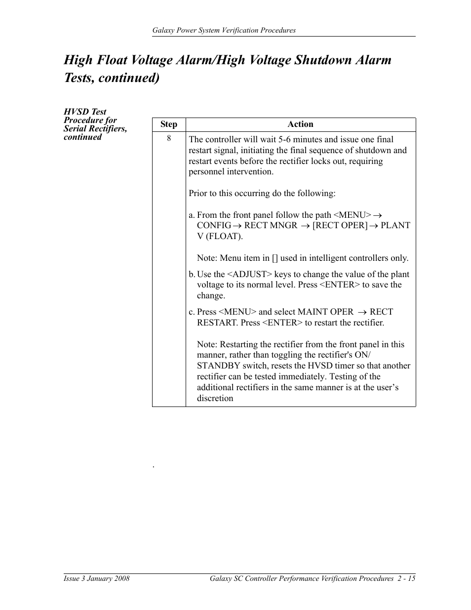 GE Industrial Solutions Galaxy Verification User Manual | Page 27 / 102
