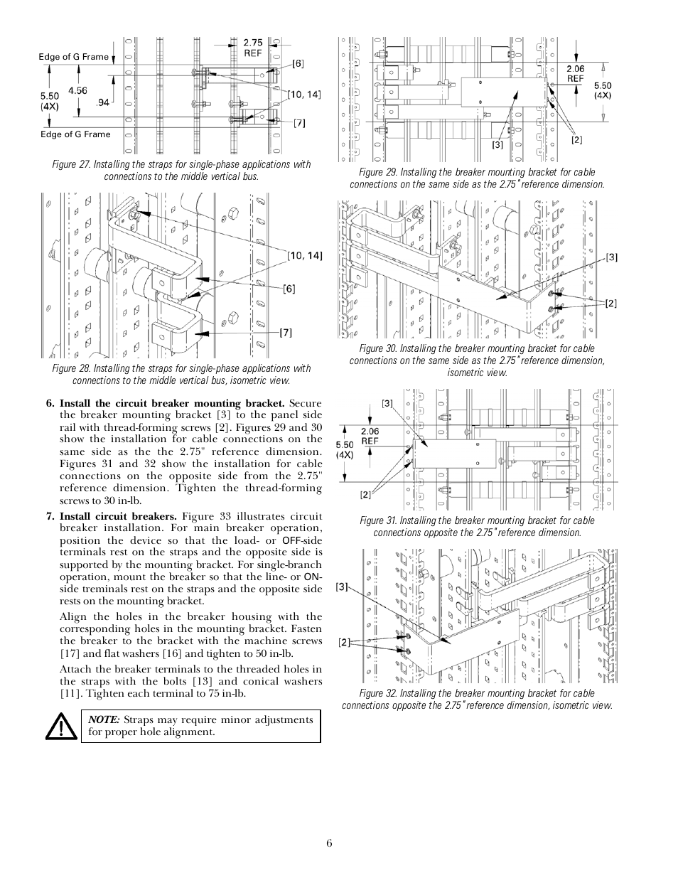 GE Industrial Solutions Spectra Series Power Panelboards AMCB2GM and AMCB3GM User Manual | Page 6 / 8