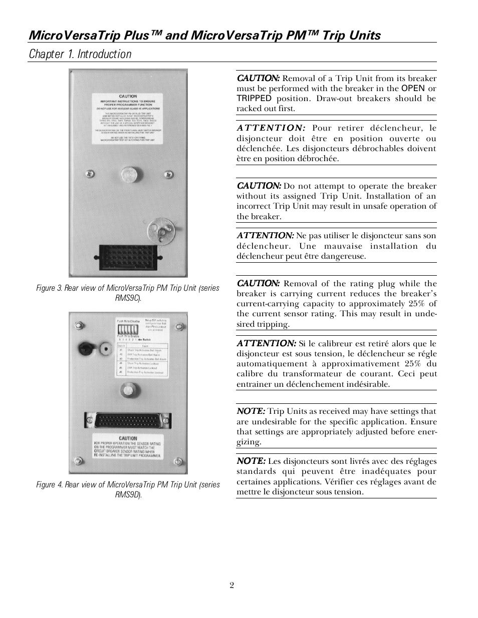 GE Industrial Solutions MicroVersaTrip PM User Manual | Page 12 / 52