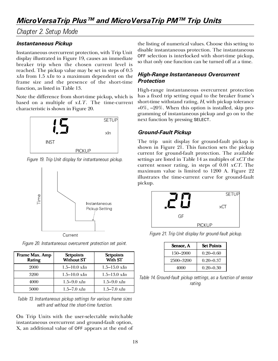 GE Industrial Solutions MicroVersaTrip PM User Manual | Page 28 / 52