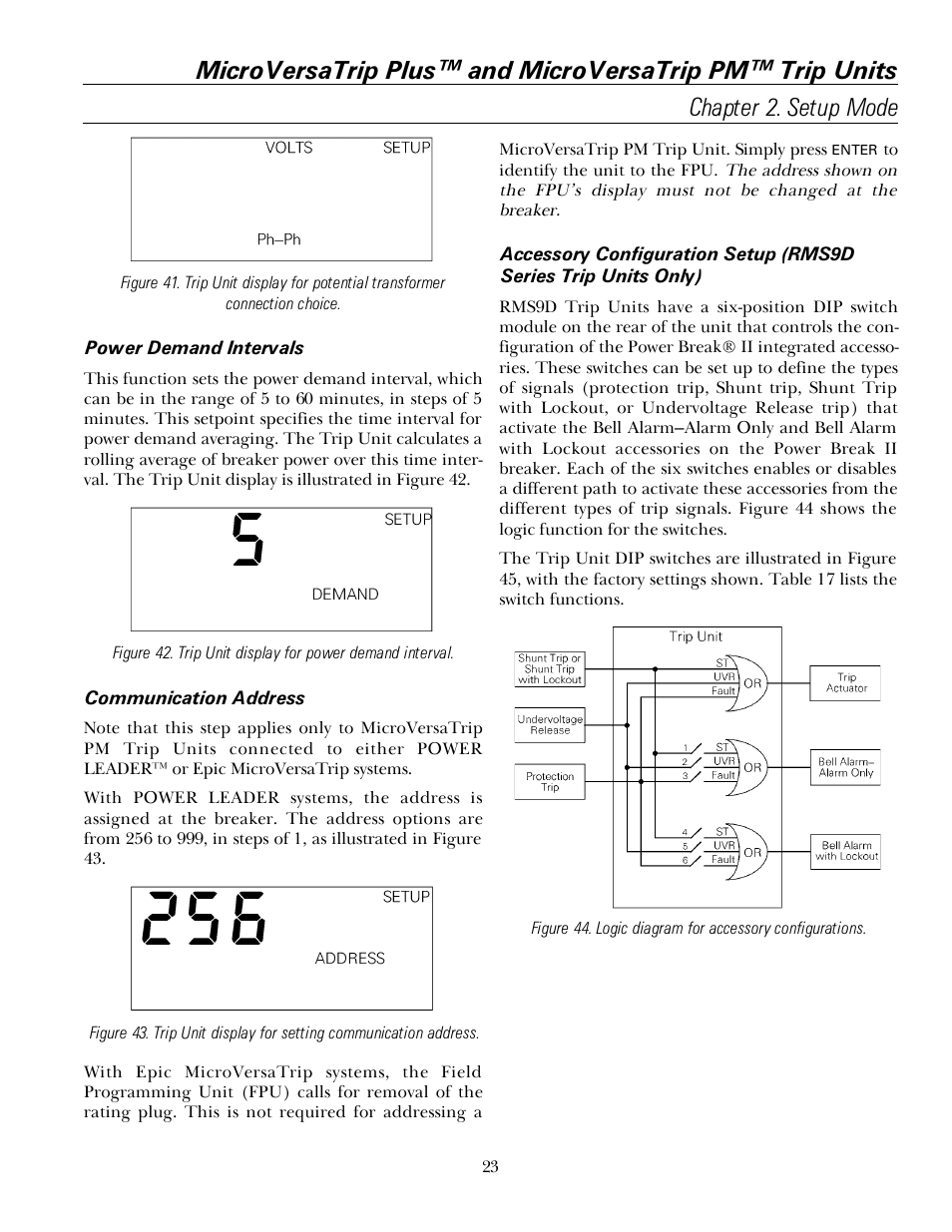 GE Industrial Solutions MicroVersaTrip PM User Manual | Page 33 / 52