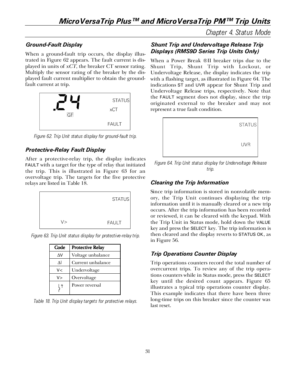 GE Industrial Solutions MicroVersaTrip PM User Manual | Page 41 / 52