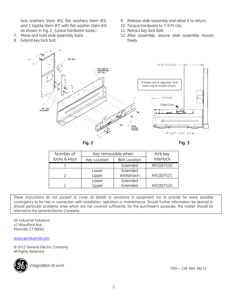 GE Industrial Solutions WavePro WPS40SUBSH2 User Manual | Page 2 / 2