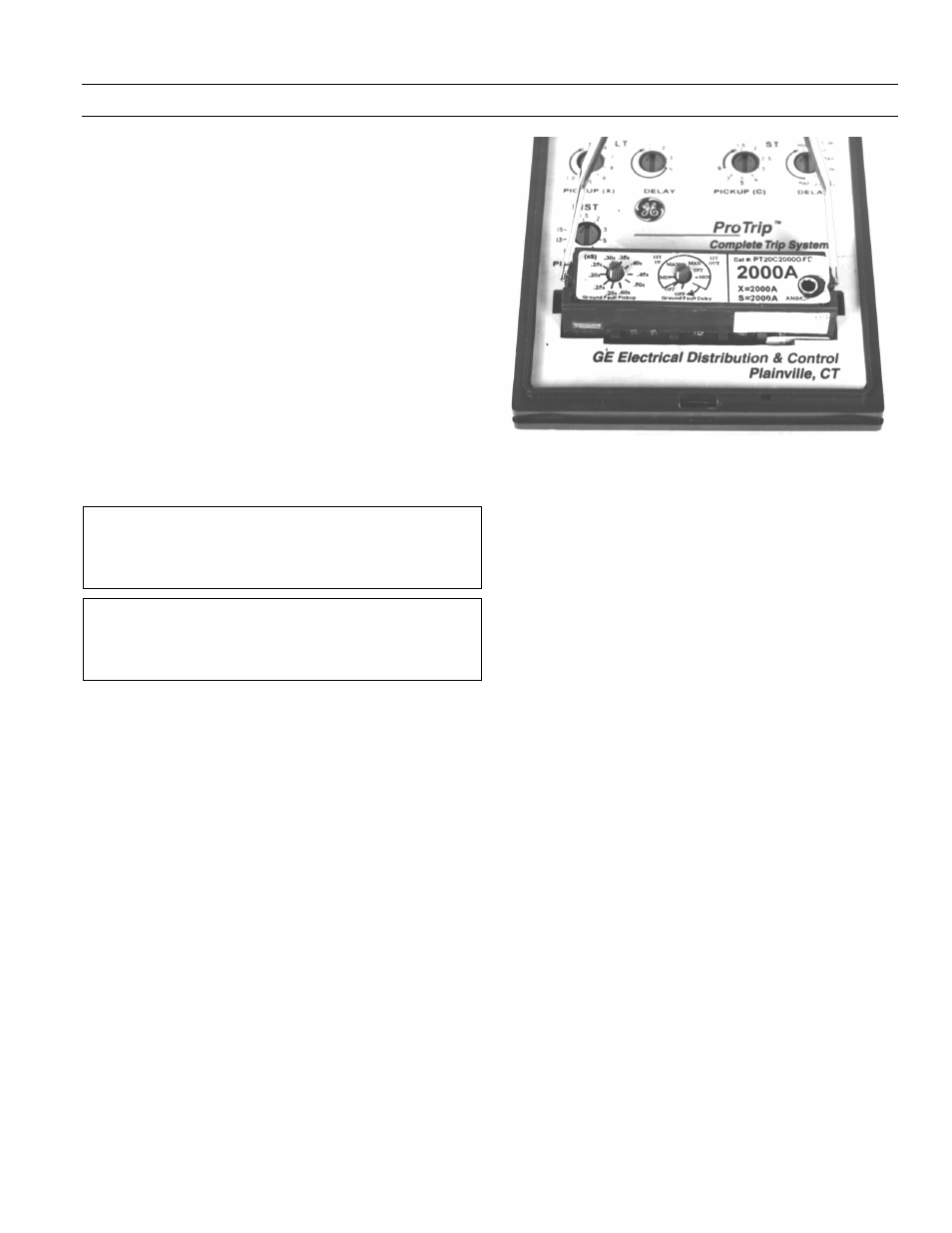 4–1 trip unit removal and replacement, 4–2 rating plug removal and replacement, 4–3 target module removal and replacement | GE Industrial Solutions ProTrip Trip Units for Low-Voltage User Manual | Page 15 / 18