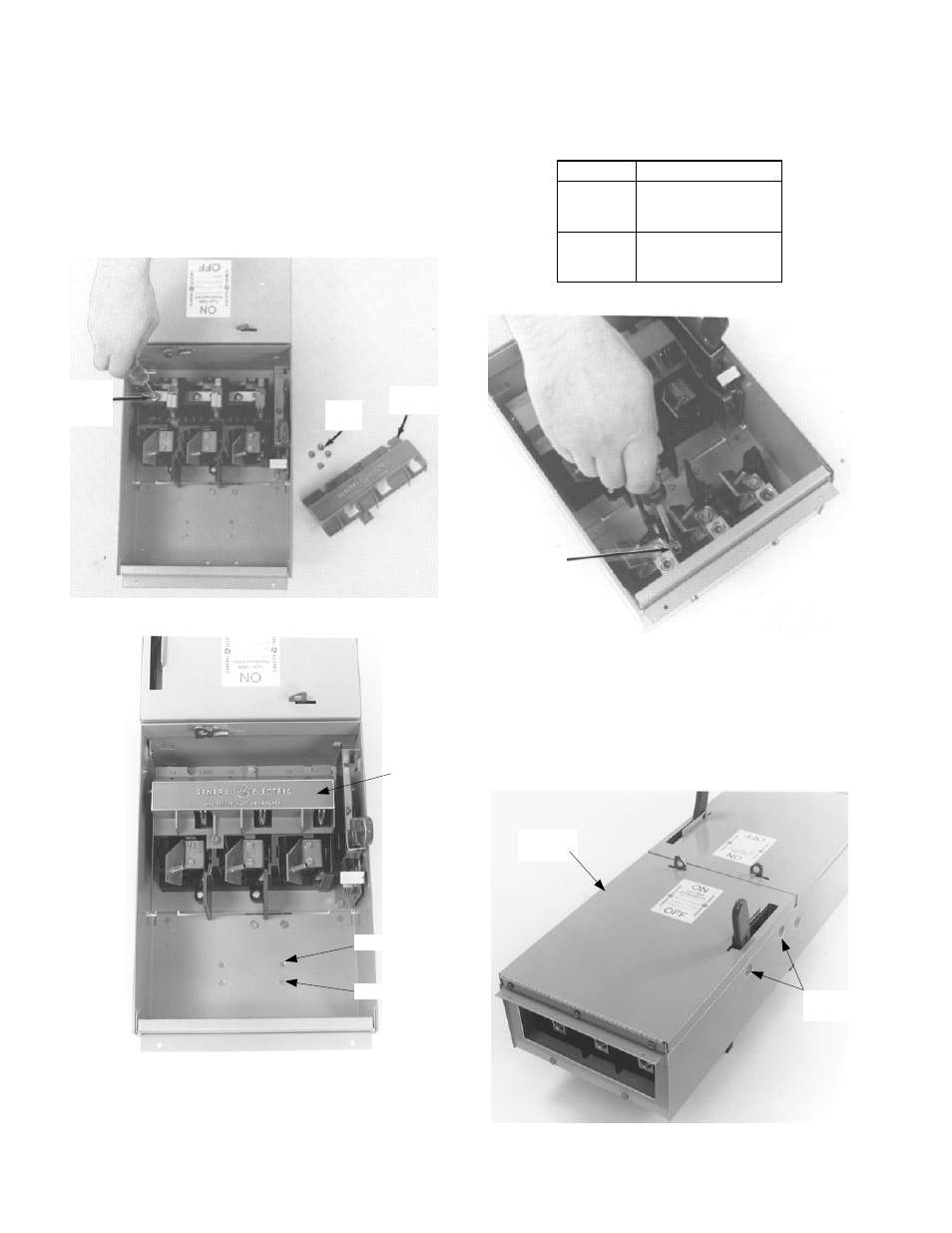Geh-5889p2 | GE Industrial Solutions Spectra Series Fusible Switch Units H, K & R User Manual | Page 2 / 4