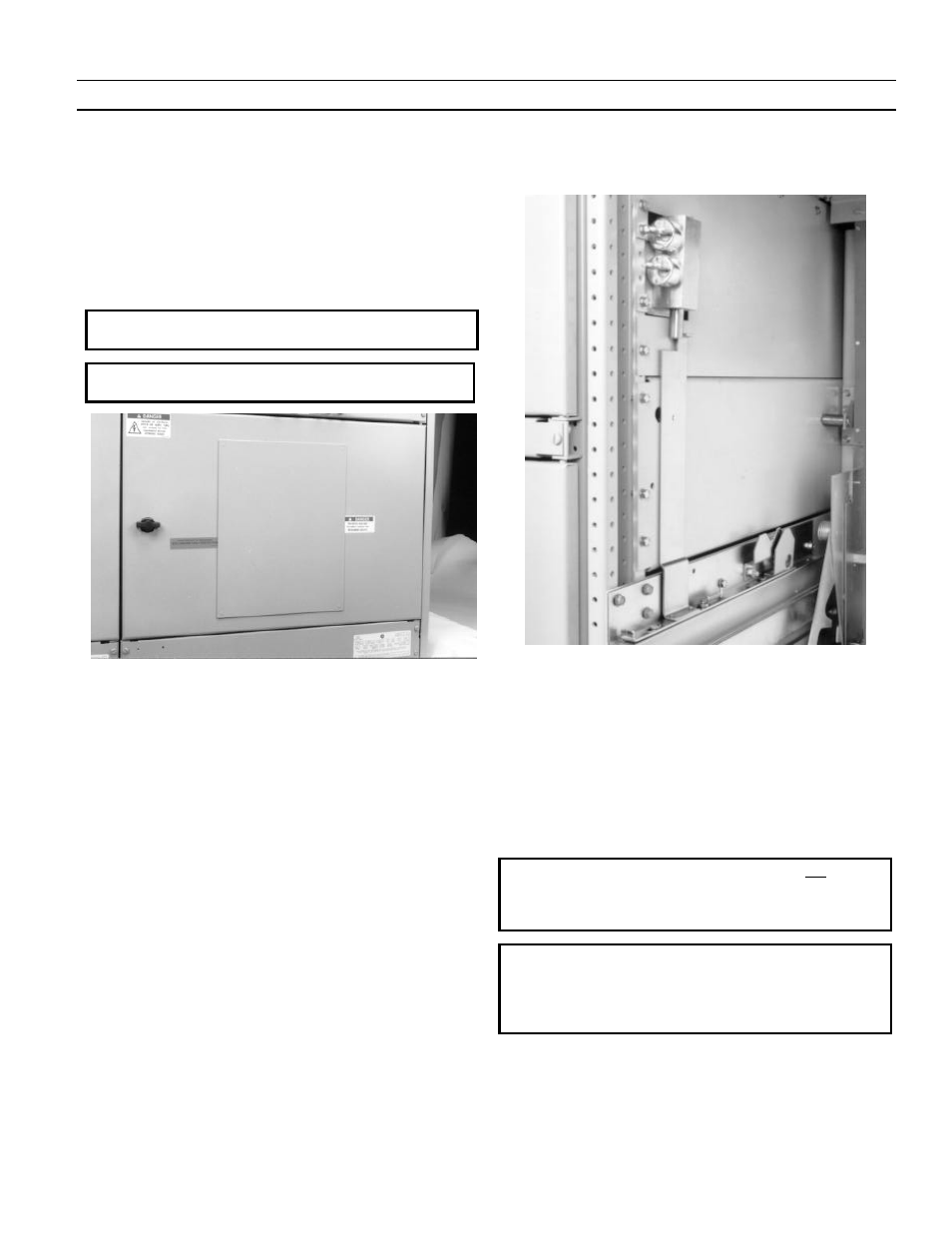 4 entellisys switchgear accessories, Future circuit breaker compartments, Circuit breaker key interlock | Test and disconnect padlock device | GE Industrial Solutions Entellisys Installation User Manual | Page 61 / 80