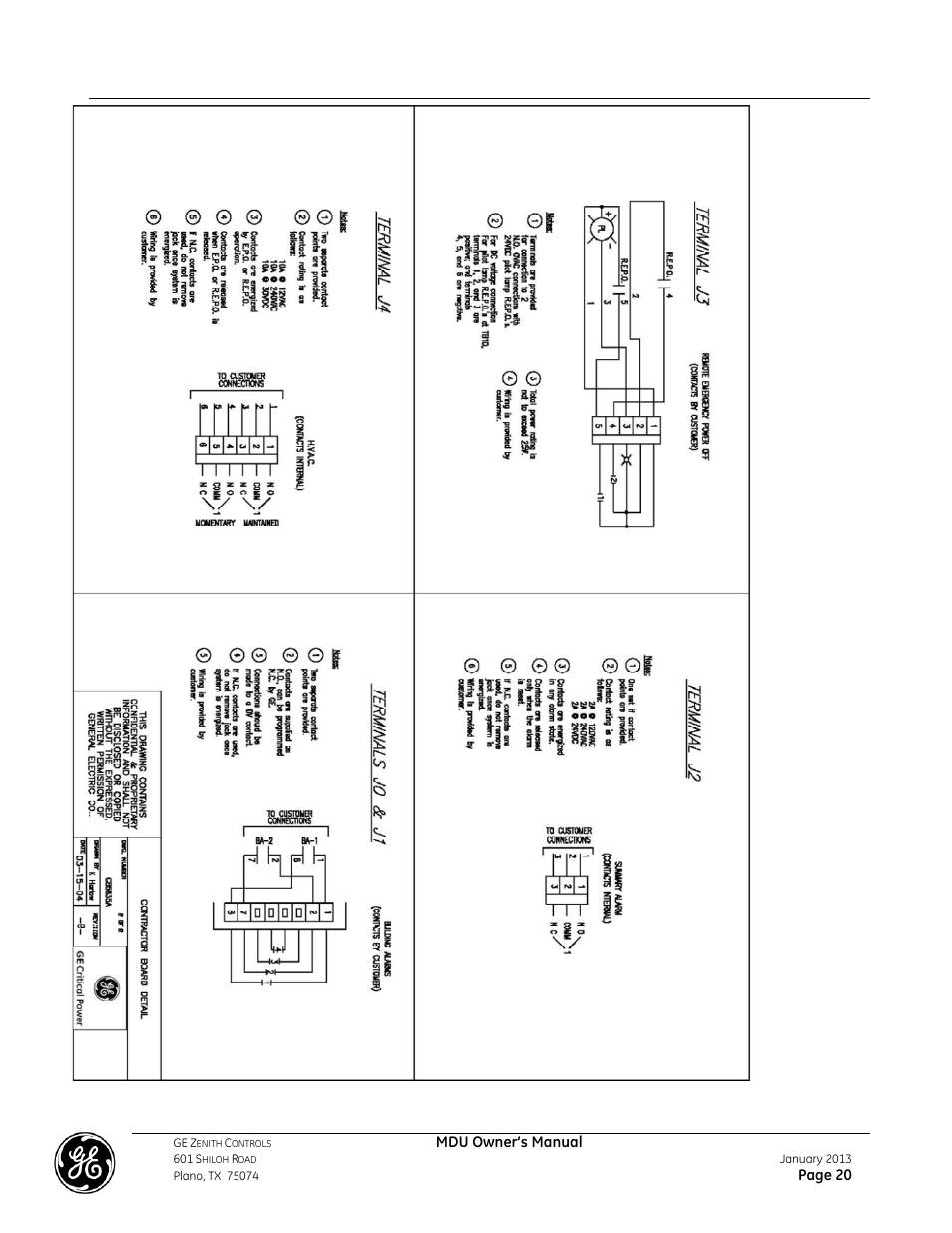 GE Industrial Solutions GE ZENITH SERIES MDU User Manual | Page 20 / 59