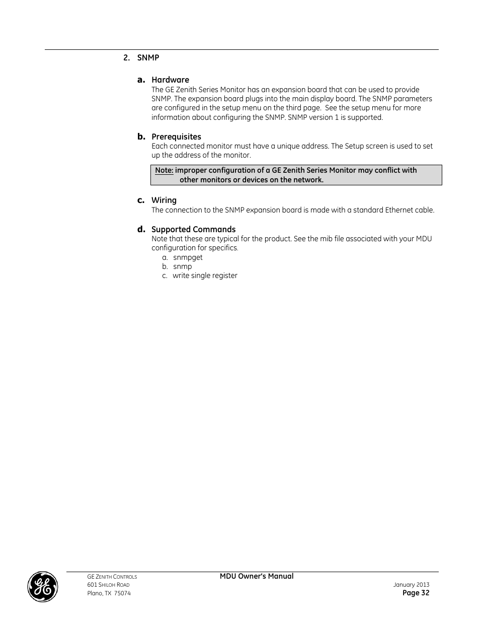GE Industrial Solutions GE ZENITH SERIES MDU User Manual | Page 32 / 59